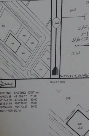 ارض سكني تجاري للبيع