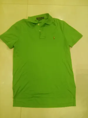 Green Polo Ralph Lauren Shirt for sale. Soft touch, Medium size. collection only.