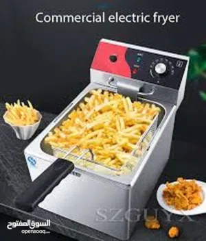 مقلى بطاطا حوض و حوضين كهرباء قلي البطاطا و بروستد و فلافل و حلبي و فلافل و عوامه و سمك و مقالي و بر