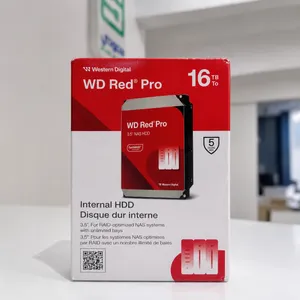 Western Digital red pro 16tb hdd sata ويسترن ديجيتال ريد برو 16 تيرا داخلي جديد متبرشم انتاج أبريل