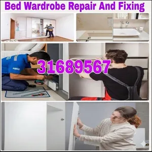 Do All Carpenter service bed wardrobe repair fixing