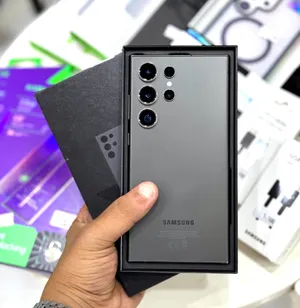 عرض خاص : Samsung S24 ultra 512gb هاتف نظيف جدا بحالة الوكالة بدون اي شموخ أو مشاكل مع ضمان و ملحقات