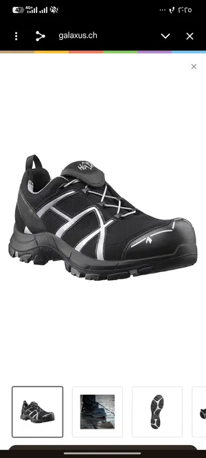 سيفتي حذاء سلامة مهنية (Safety Shoe) خفيف الوزن وبتصميم رياضي مريح جداً للعمل الشاق ولساعات طويلة