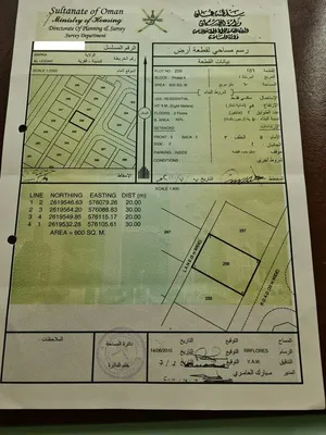 3 أراضي شبك بركاء في العقدة الرابعة وسط الاستراحات ثاني خط تبعد عن الشارع الـداخلي 60 م
