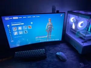 للبيع بيسي وشاشه وماوس وكيبورد وسماعه وماوس باد
