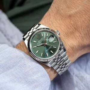 ROLEX DATEJUST Mint Green