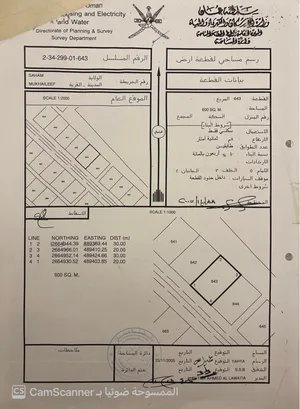 ارض سكنية مخيليف مربع 299