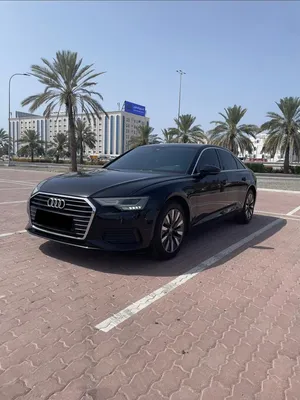 سيارة أودي A6 2020 صالون أسود بنزين مع مواصفات أوروبية وميزات متقدمة