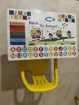 Kids Folding Table with Chair