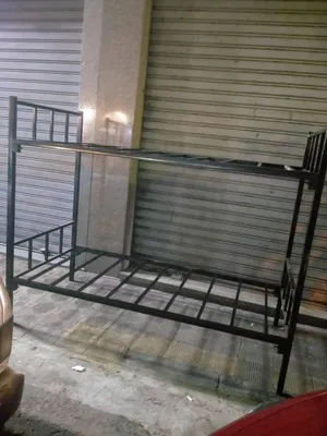 سرير حديد بدورين بسلم وبدون سلم Furniture oh