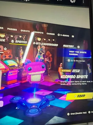 Klombo sprite for sale rarest sprite in Fortnite ( chances 0.00003% ) Price 10 rial delivery in game