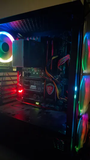 Pc gaming. كمبيوتر العاب فئة متوسطة للبيع ناقصة كرت فقط وفيه كرت مدمج اقراء الوصف قبل الاتصال