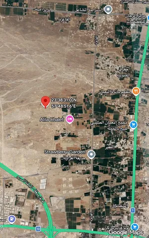 للبيع 3 اراضي شبك ممتازة  في بركاء الدهس زاوية - وسطيات ، رقم القطعة (3492-3490-3488) .