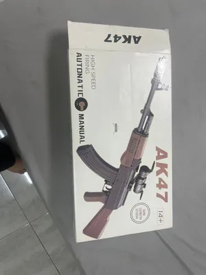 لعبة مجسم AK47 تعمل بخرز الجل المائي (أوربيز) الآمن.
