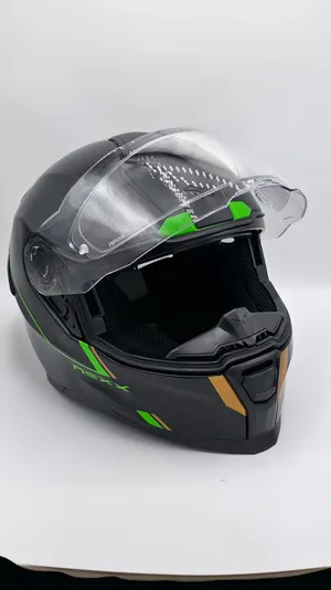 خوذة دراجات نارية NEXX إصدار Kawasaki + معدات حماية مجانية