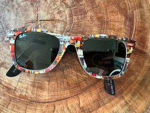 Original and rare Ray Ban Wayfarer rare print Music/Guitar edition RB2140 Special Series #9
