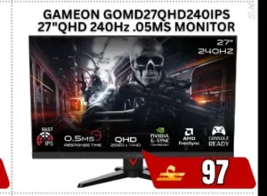 Gameon 27inch 240hz 2k monitor in Offer