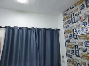 2 curtains With IKEA fitting steaks.. Each 10 kd