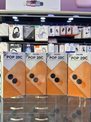 TECNO POP 20C (64GB/4RAM) تكنو بوب 20 سي (64جيجا/4رام) متوفر جديد كلين بسعر مميز داخل ليما موبايل