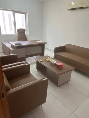 office sofa and management desk and management chair