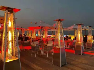 Outdoor Gas & Electric Patio Heaters Sale & Rental by Climate Plus