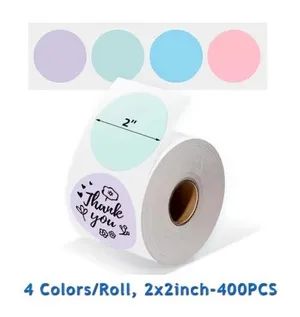 طابعة ملصقات وستيكرات وملصقات الشحن لاسلكية سريعة Thermal Label Printer Wireless