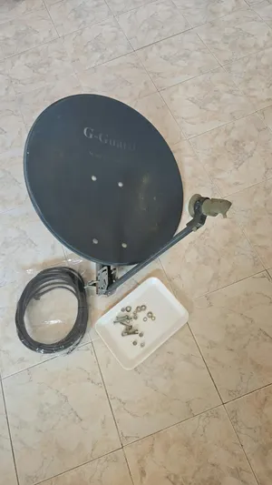 صحن ستلايت G-Guard (57 سم) مع لاقط وكيبل