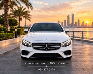 Mercedes E300 Korean specification model 2018 -106 Kilometers