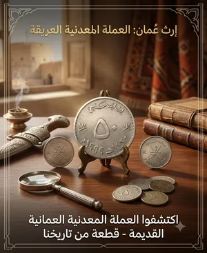 التوصيل في صحار فقط عملة معدنية عمانية قديمة السعر 3.500 فقط