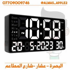 ساعات الكترونيه جداريه