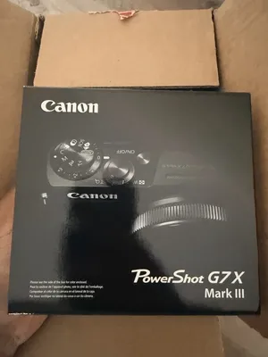 Canon Powershot G7X Mark III Digital Camera Black