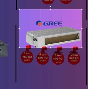 Air conditioners – Gree  مكيفات هواء