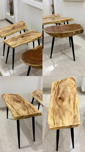 طاولات خشب شريش اصلي