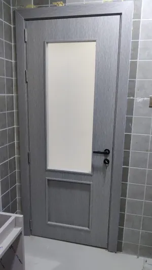 Toilet and kitchen Door