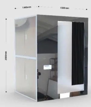 Closed Photo Booth for Sale  A fully equipped, ready-to-use professional photo booth