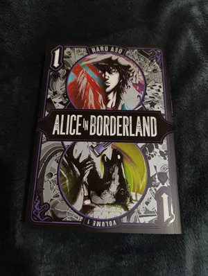 new Alice in borderland manga first book, volume 1 ! amazing condition