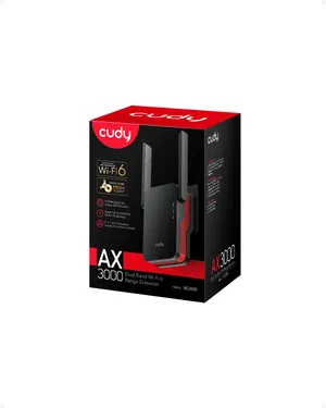 مقوي إشارة كودي RE3000 AX3000 واي فاي 6