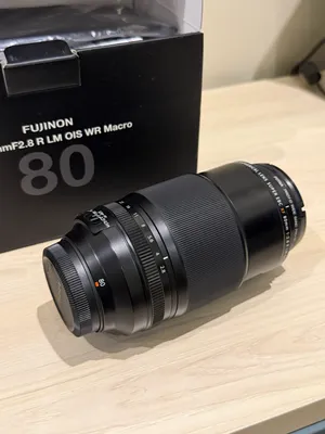 عدسة Fujifilm XF 80mm F2.8 R LM OIS WR Macro بحالة شبه جديدة