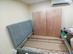 A large bed in excellent condition and elegant design, without the mattress (used for 3 month)