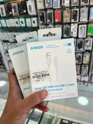 كيبل انكر  USB-TYPC مكفول سنه ونص