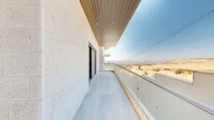 شقة فاخرة جديدة للبيع 140م طابق أرضي مع ترس مطل ومدخل مستقل