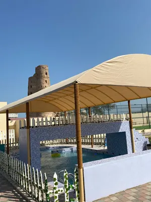 إستراحة جديدة للبيع أو المبادلة بما يناسب في أي مكان خاصة مسقط
