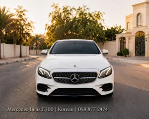 Mercedes bens E300 Korean model 2018