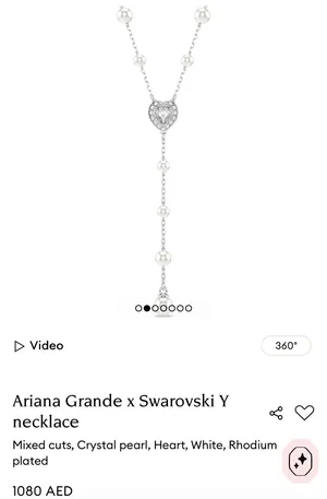 Matrix bangle watch Swiss Made+ Attract ring+ Ariana Grand x Swarovski necklace