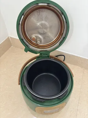 Green electric multi cooker / rice cooker