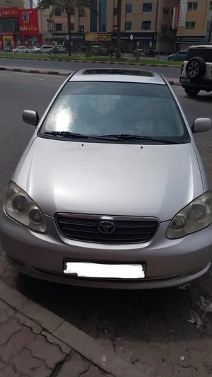 تويوتا كورولا 2007 لون سيلڤر  Toyota Corolla 2007, Silver.