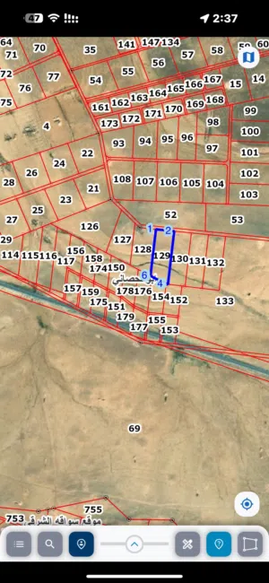 10 دونم ارض للبيع آبو الحصاني 200 مً عن شارع 30 المعبد
