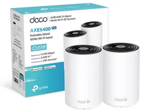 TP-Link Deco XE75 Pro AXE5400 Whole Home Tri-Band Mesh Wi-Fi 6E System