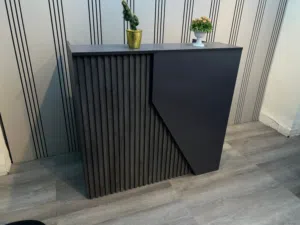 كاونتر استقبال مودرن فاخر  تصميم أنيق مع درج  مناسب للشركات والعيادات إذا بدك تعطي أول انطباع قوي