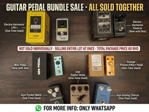 premium electric guitar effects pedals (Negotiable price)